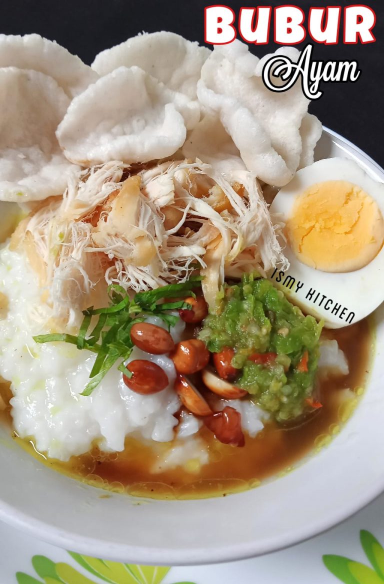 Bubur Ayam nasi sisa semalam by Ismy Maulidasary