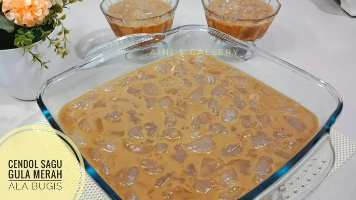 CENDOL SAGU GULA MERAH ALA BUGIS (CENDOLO TAWARO) by Sitti Nuraini CENDOL SAGU GULA MERAH ALA BUGIS (CENDOLO TAWARO) by Sitti Nuraini