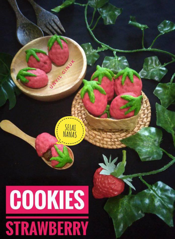 Cookies Strawberry Selai Nanas by Annansya Aina 3 Cookies Strawberry Selai Nanas by Annansya Aina 3