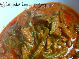 Gulai pedas kacang panjang by Dapurnya Anggie