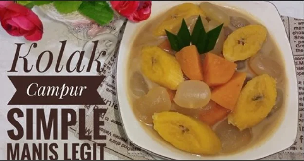 KOLAK CAMPUR PISANG UBI KOLANG KALING MANIS LEGIT by Dina Hazmi KOLAK CAMPUR PISANG UBI KOLANG KALING MANIS LEGIT by Dina Hazmi