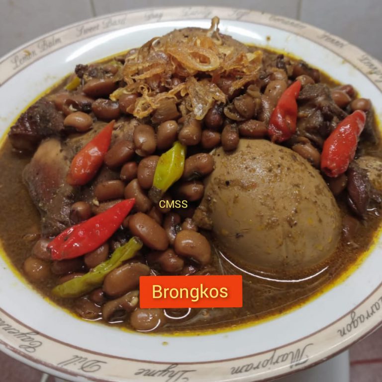 Menu jadul khas Jogja BRONGKOS by Catharina Maria Sri Sumarti