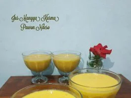 Minuman segar berbuka Jus mangga kurma by Afrillya Lya Lilysari