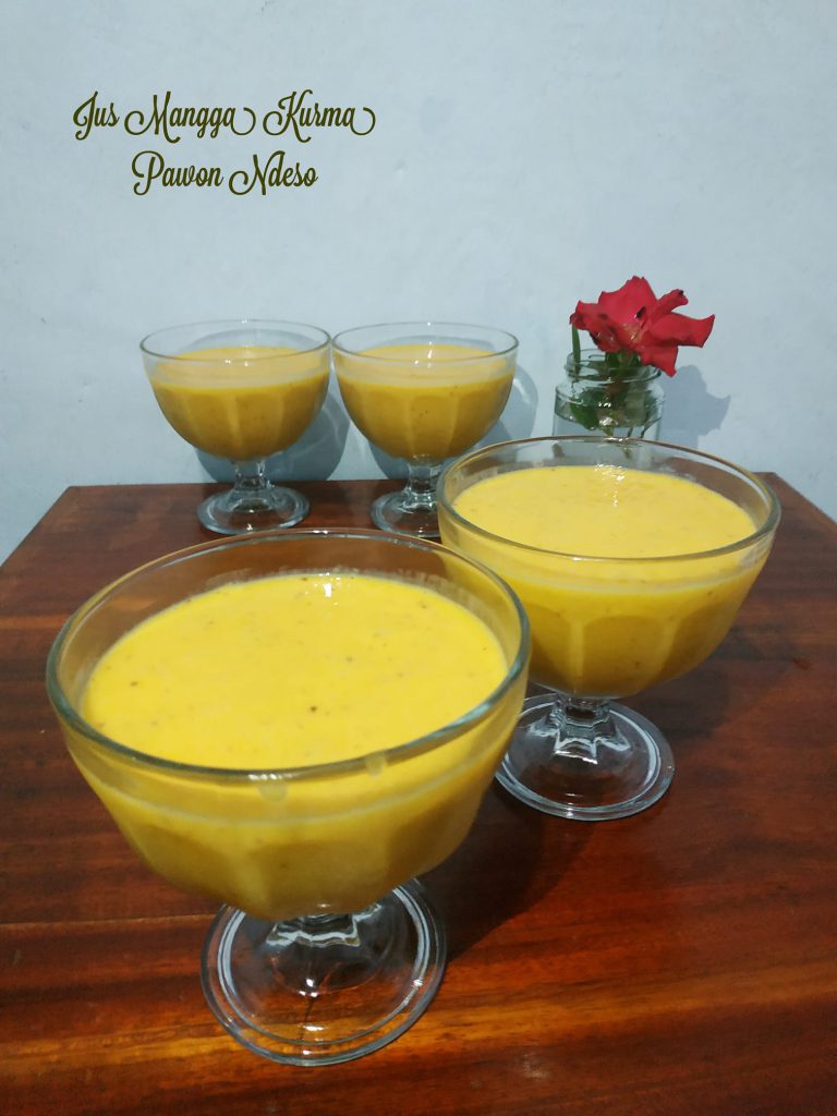 Minuman segar berbuka Jus mangga kurma by Afrillya Lya Lilysari