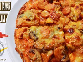 Pizza Roti Tawar - Topping Ngamuk by Momandson Pudding