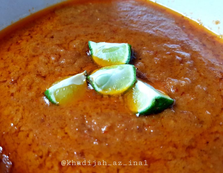 SAMBAL KACANG UNTUK SIOMAY BATAGOR by Khadijah Az