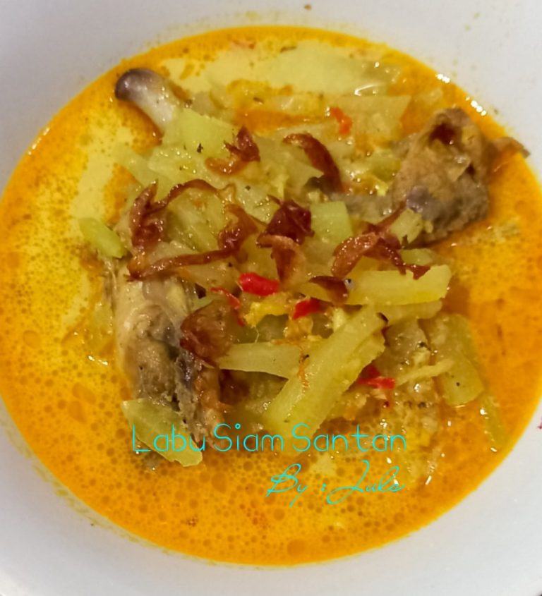 SAYUR LABU SIAM SANTAN by Julie Darwis