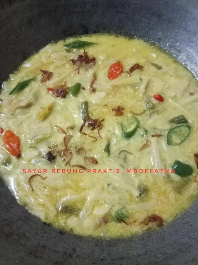 SAYUR REBUNG PRAKTIS by Yuni Fatmawati