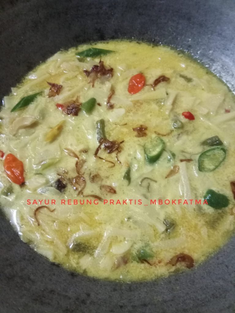 SAYUR REBUNG PRAKTIS by Yuni Fatmawati