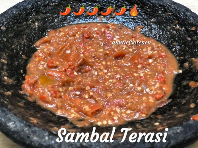Sambal Nusantara Sambal Terasi by AuntieC AuntieC Sambal Nusantara Sambal Terasi by AuntieC AuntieC