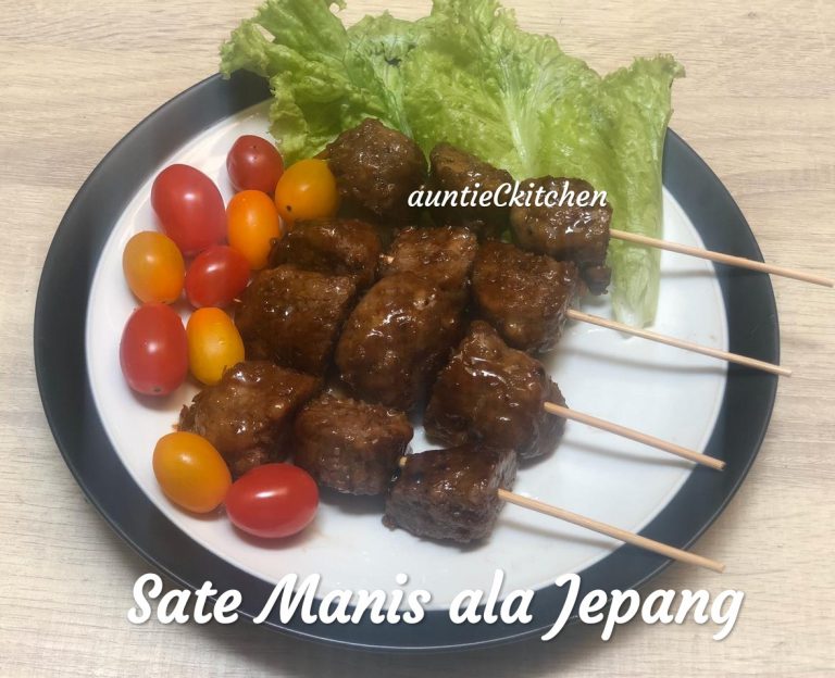 Sate Manis ala Jepang Tsukune recipe by AuntieC AuntieC