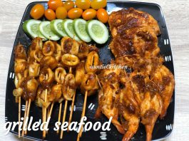 Seafood panggang Teflon ala Jimbaran by AuntieC AuntieC