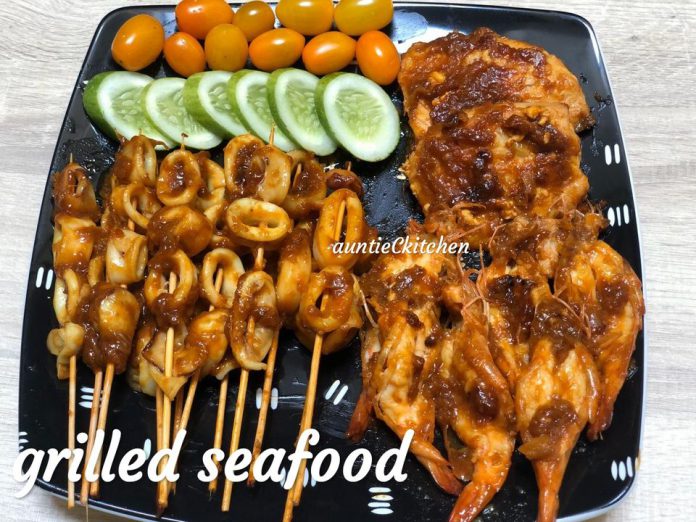 Seafood panggang Teflon ala Jimbaran by AuntieC AuntieC Seafood panggang Teflon ala Jimbaran by AuntieC AuntieC