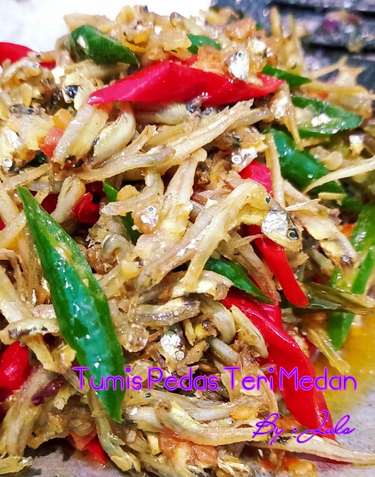 cooking TUMIS PEDAS TERI MEDAN by Julie Darwis