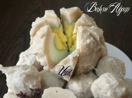 Tetap kenyal meski tanpa kimia BAKSO AYAM by Fah Umi Yasmin