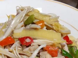 enaknya masyaallah Tumis Jantung Pisang by Ismy Maulidasary