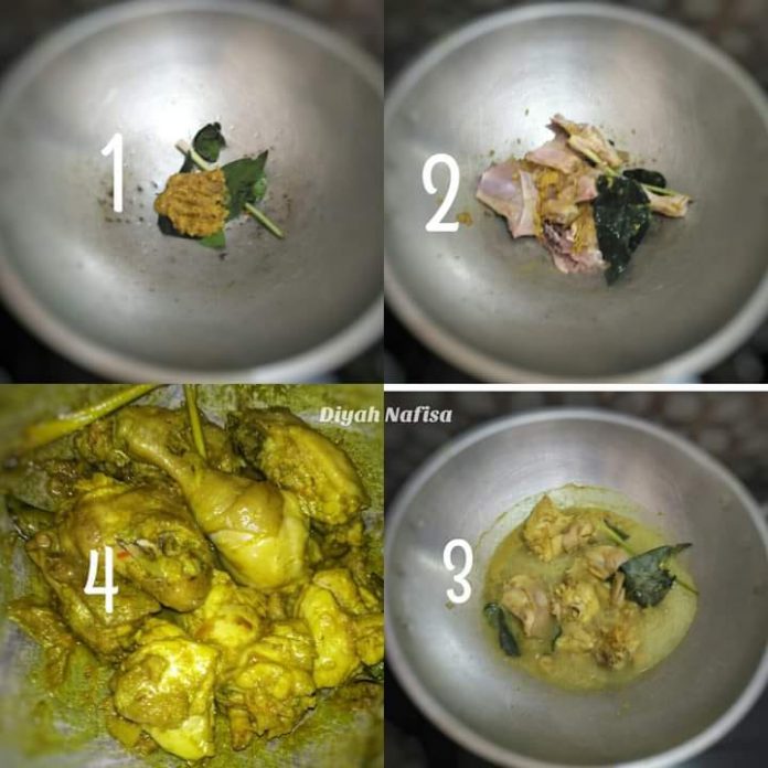 kreasi nikmat Ayam Bumbu Ungkep by Diyah Nafisa