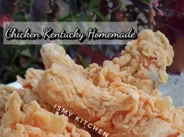 lauk makan malam Chicken Kentucky Homemade by Ismy Maulidasary