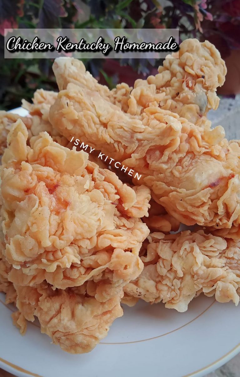 lauk makan malam Chicken Kentucky Homemade by Ismy Maulidasary
