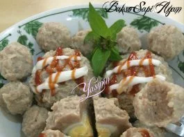 lebih enak bakso campur by Fah Umi Yasmin