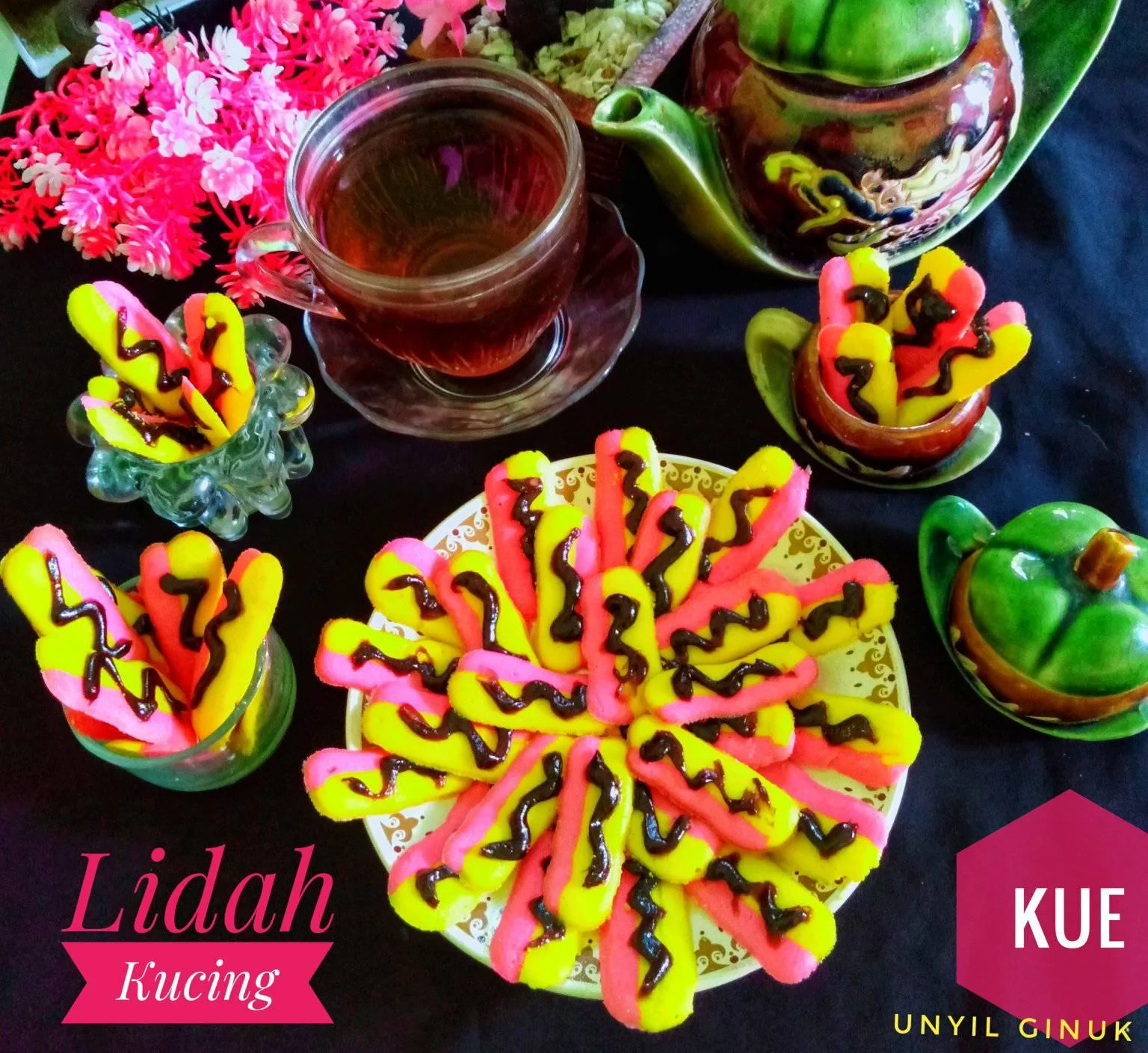 membuat kue kering Kue Lidah Kucing by Annansya Aina 3