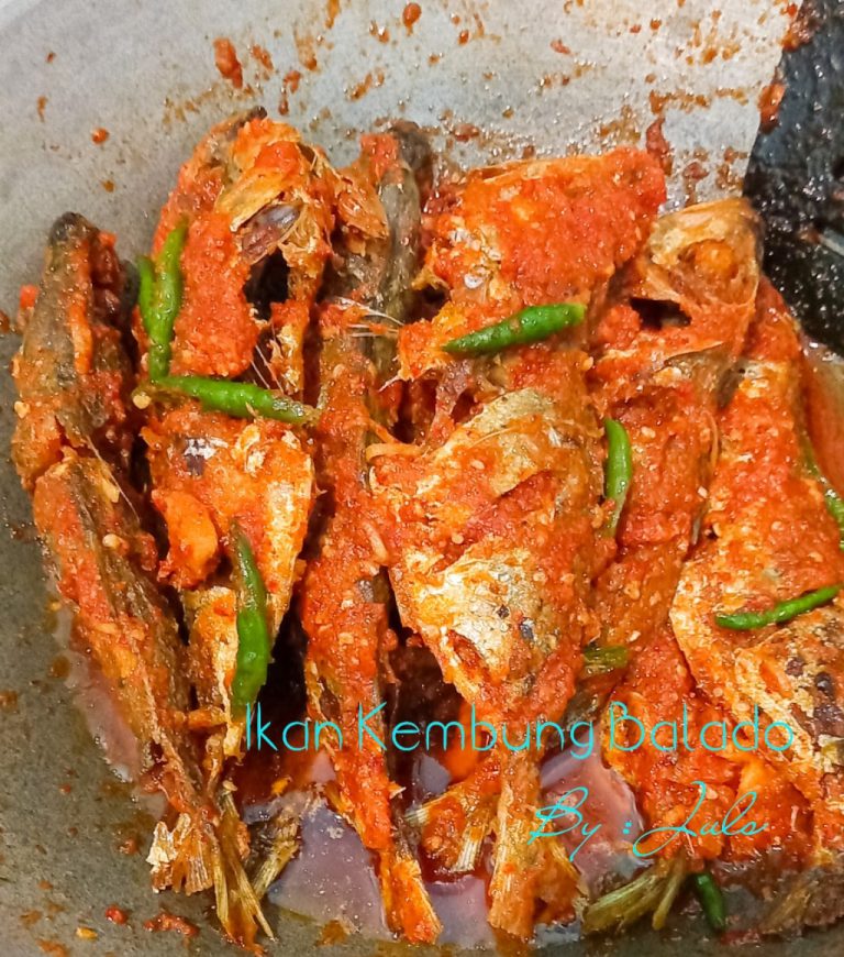 menu buka puasa IKAN KEMBUNG BALADO by Julie Darwis