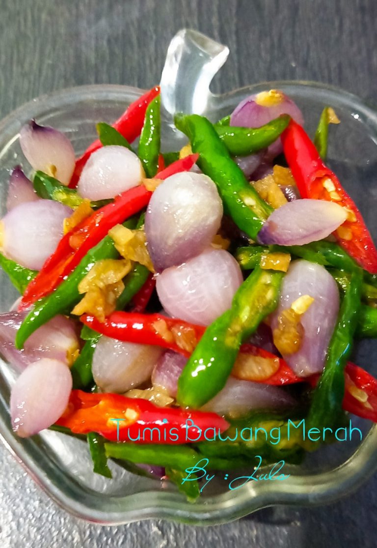 menu ini sudah viral lama TUMIS BAWANG MERAH by Julie Darwis