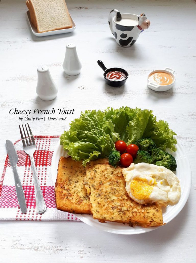 praktis, gampang, enak Cheesy French Toast by Yanty Fira
