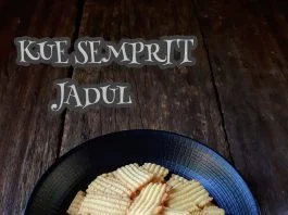 resep kue kering atau cookies KUE SEMPRIT JADUL by Yanty Fira