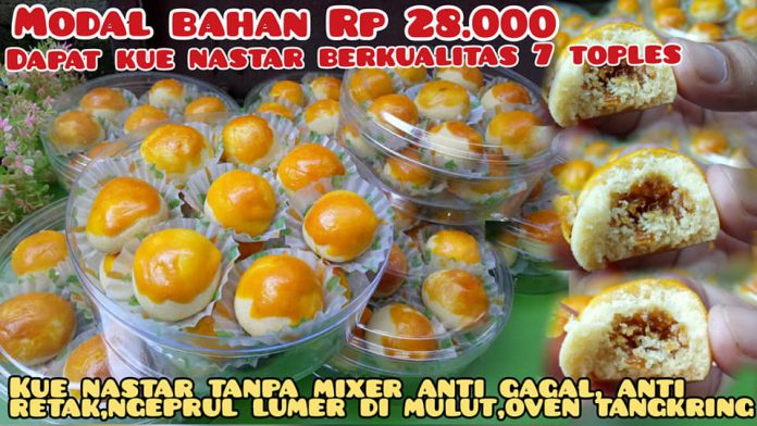 resep nastar lembut lumer di mulut ekonomis tanpa mixer by Fitri 1