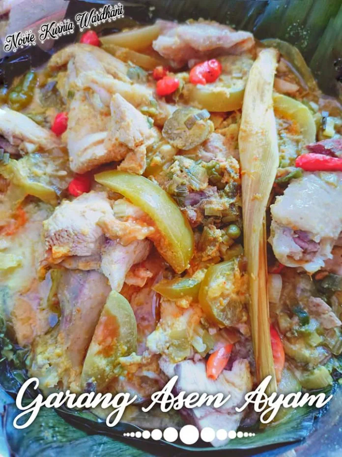 resep perpaduan GARANG ASEM AYAM by Novie Kurnia Wardani 1