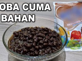simpel dan mudah boba 2 bahan by Galih Triyoga