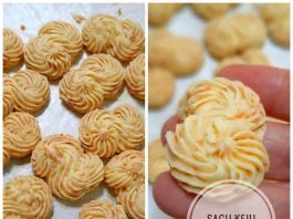 skip membuat kue berbahan keju edam karena mahal