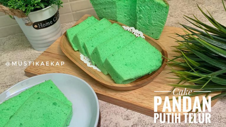 Putih Telur sisa jadi Cake Pandan Putih Telur by Mustika Eka Putri