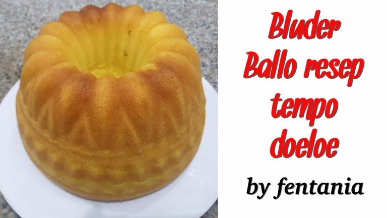 RESEP BLUDER BALLO by Fentania Mak