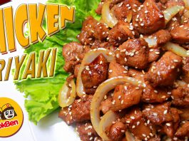 Resep chicken Teriyaki ala Hokben by Momandson Pudding