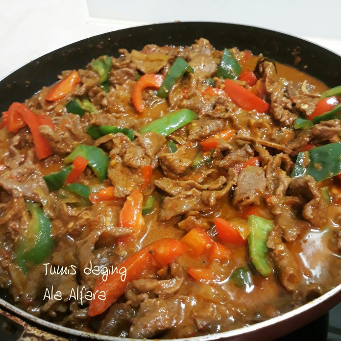 TUMIS DAGING SAPI bumbu komplit by Alfara