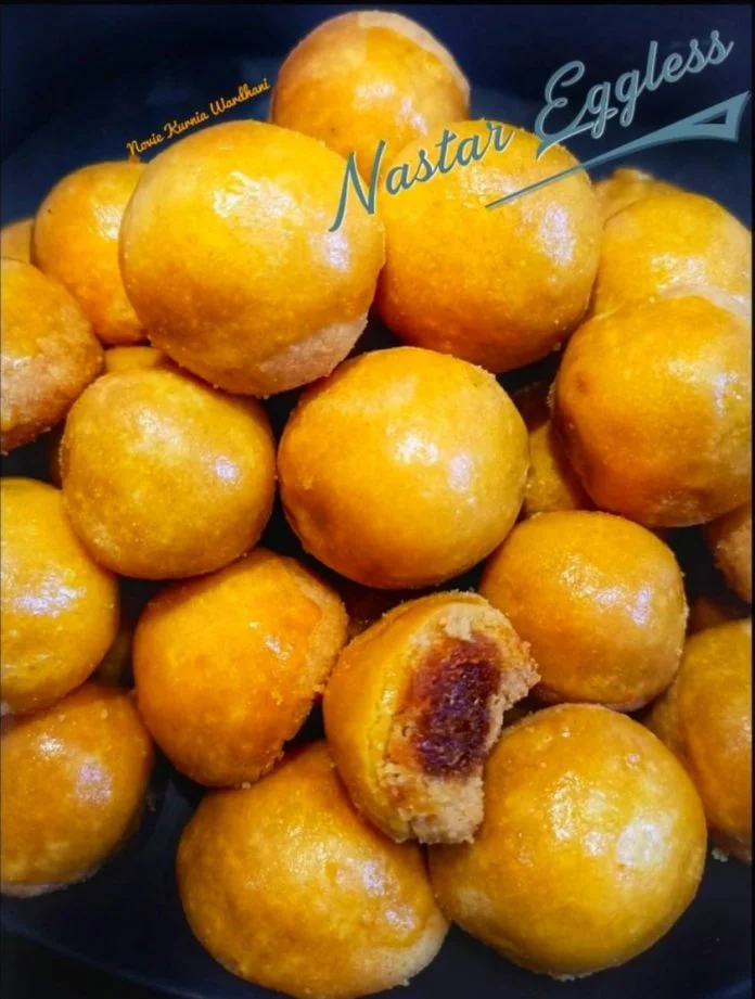 ada sensasi kres-kresnya nastar eggless by Novie Kurnia Wardani