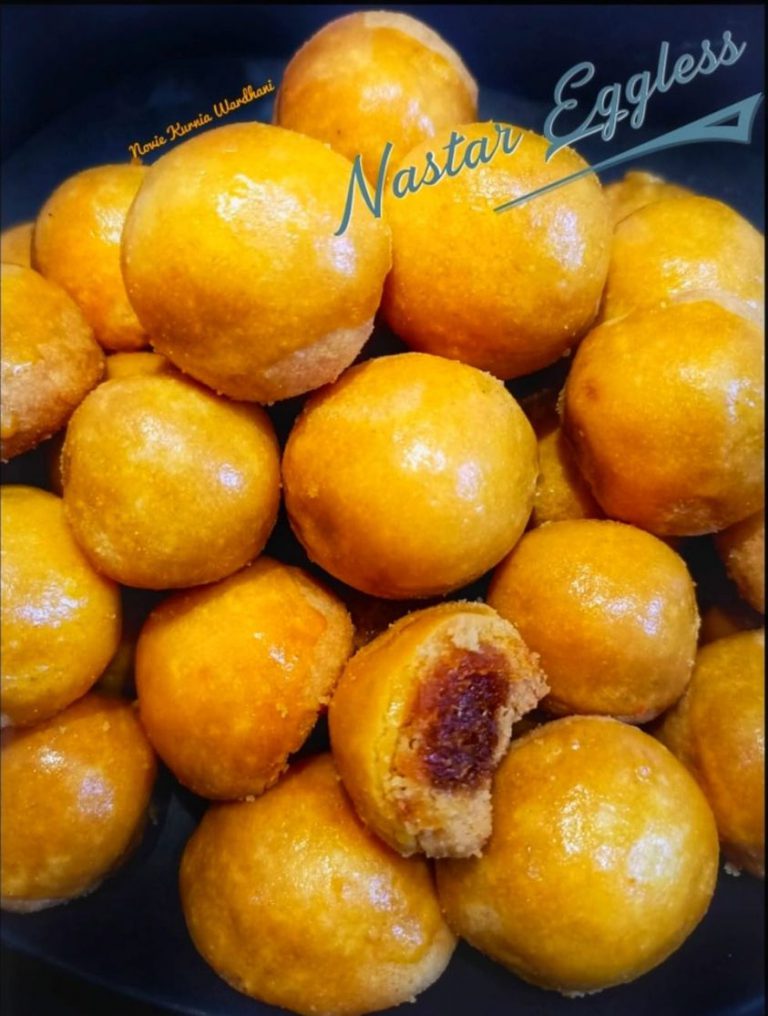 ada sensasi kres-kresnya nastar eggless by Novie Kurnia Wardani