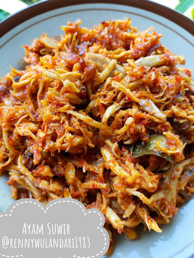 dimakan utuh sudah bosan bikin Ayam Suwir by Renny Wulandari
