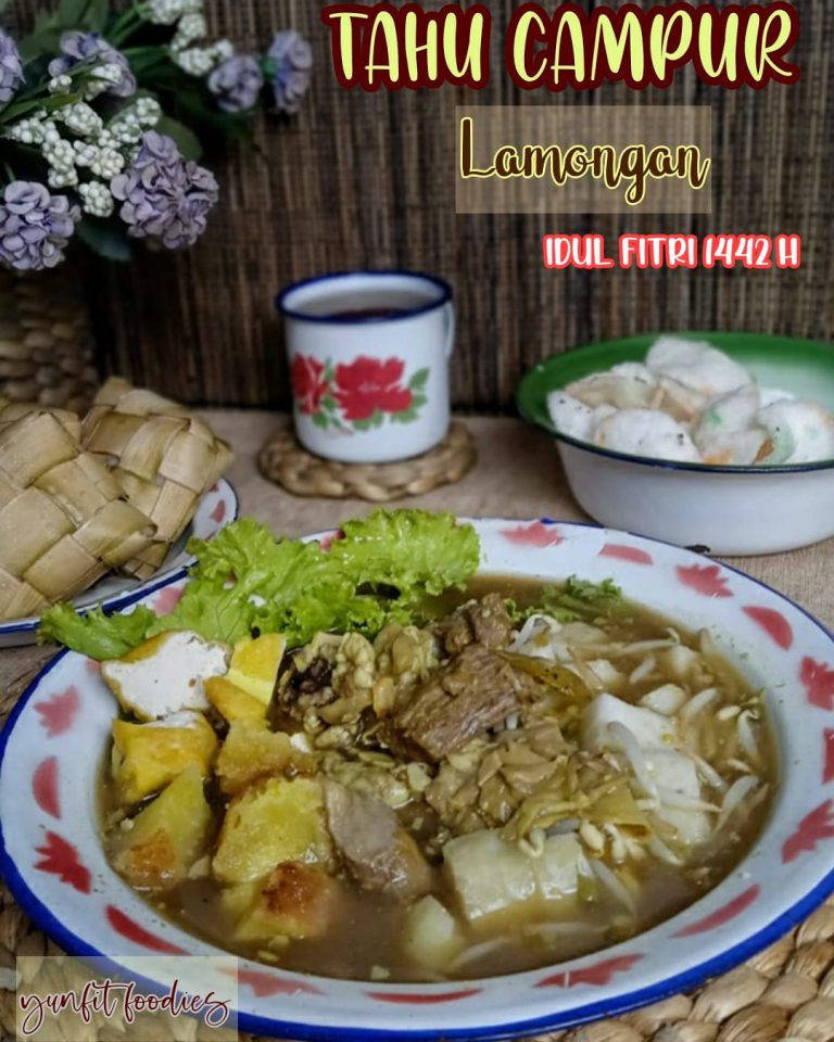 masakan khas Jawa Timur tahu campur lamongan by Yuniarti Nur Fitria