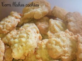 renyah, kriuk, kres, garing Cornflakes cookies by Dapurnya Anggie
