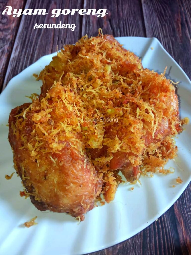 resep membuat Ayam goreng serundeng by Dapurnya Anggie