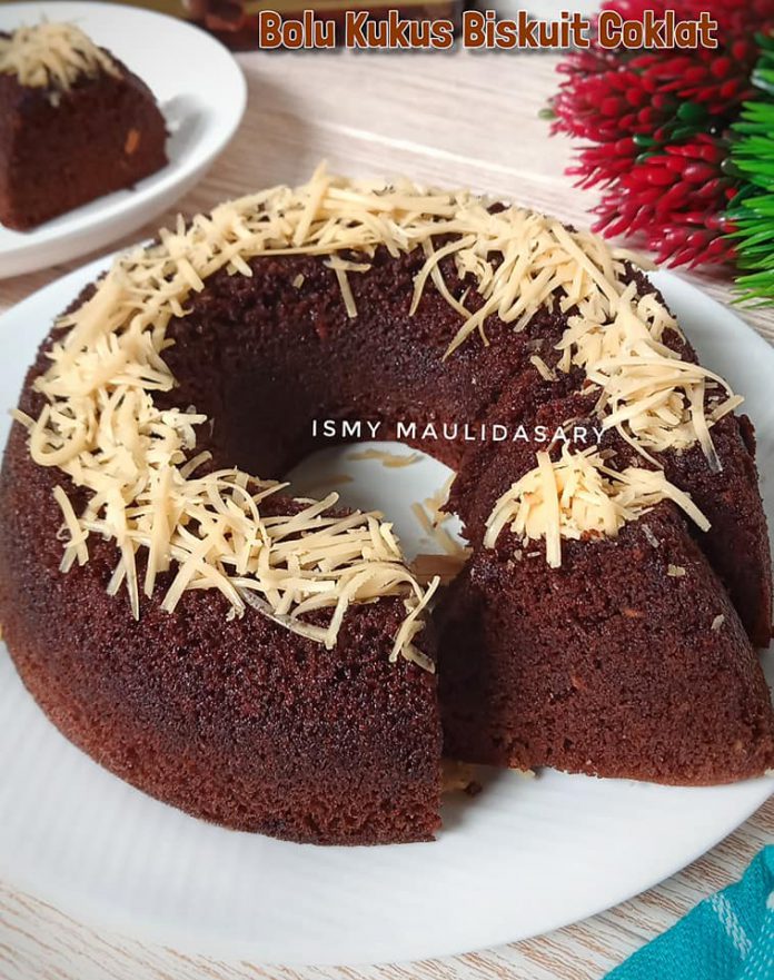Bolu Kukus Biskuit Coklat by Ismy Maulidasary