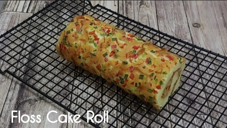 Floss Cake Roll/Bolu Gulung Abon by Rina M