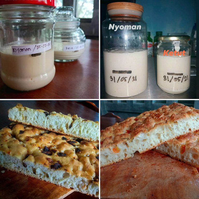 Hasil karya kesayangan Sourdough Focaccia by Dodik Aprianto