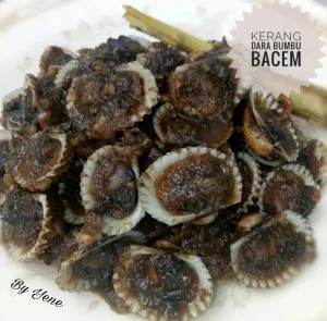 resep Kerang Dara Bumbu Bacem by Yene Eka Rahman - olahan seafood, seafood recipe