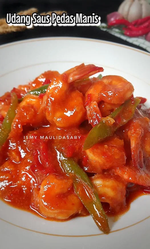 Masakan simple Udang Saus Pedas Manis by Ismy Maulidasary