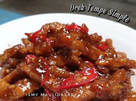 Orek Tempe bumbu ulek by Ismy Maulidasary
