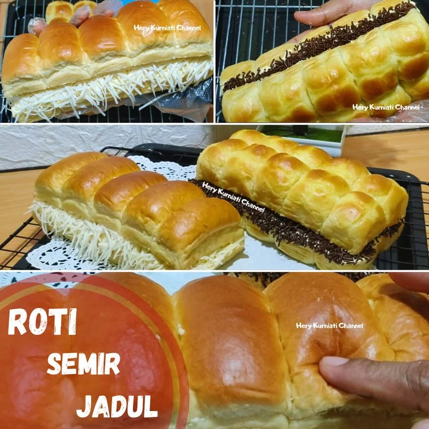 lembut dan enak banget Resep Roti Semir isi Meses keju by Hery Kurniati
